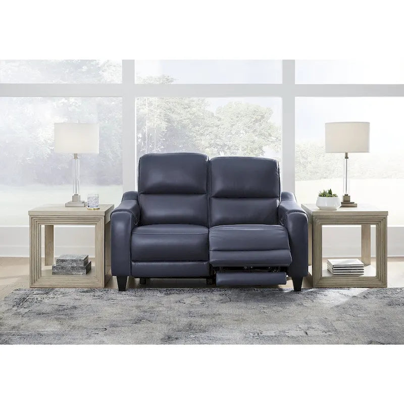 Power Reclining Loveseat with Adjustable Headrests & USB Charging - 62" Wide