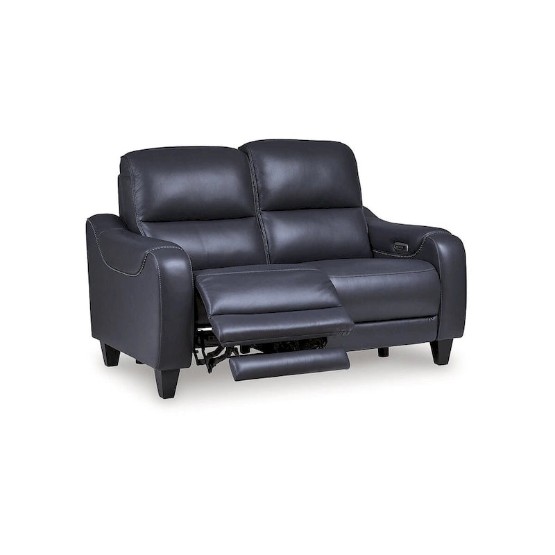 Power Reclining Loveseat with Adjustable Headrests & USB Charging - 62" Wide
